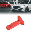 Uxcell Red Plastic Shell Emergency Glass Window Breaking Hammer Breaker Escape Tool For Auto Car