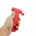 Uxcell Red Plastic Shell Emergency Glass Window Breaking Hammer Breaker Escape Tool For Auto Car