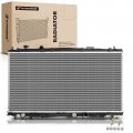 A-premium Engine Coolant Radiator Assembly With Transmission Oil Cooler Compatible Honda Fit 2009 2010 2011 2012 2013 L4 1 5l