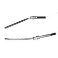 Parking Brake Cable Rear Driver Side For Chevy Beretta 1990 Gold Classification Steel With Black Epdm Rubber Jacket 