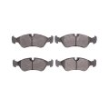 Disc Brake Pads For Daewoo Lanos 1999 2000 2001 2002 Semi Metallic Electronic Pad Wear Sensor 2 06 In Inner And Outer Height 