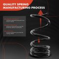 A-premium 2pcs Rear Suspension Coil Spring Set Compatible With Subaru Impreza 2012 2013 2014 2 0l Driver And Passenger Side