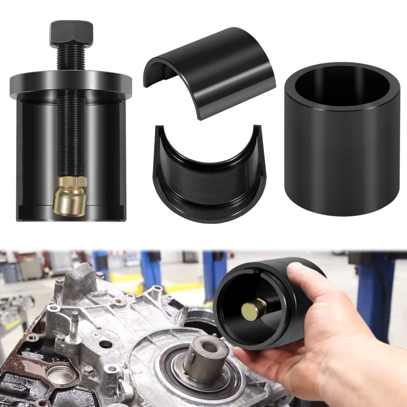 J-44644l Front Crankshaft Seal And Wear Sleeve Remover Puller Fits For 6 6l Duramax Diesel Engine Isuzu 6 Alt St-1944644l Front