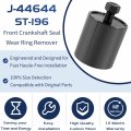 J-44644l Front Crankshaft Seal And Wear Sleeve Remover Puller Fits For 6 6l Duramax Diesel Engine Isuzu 6 Alt St-1944644l Front