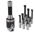 All-carb 2 Inch Boring Head R8 Shank 9pcs Bars 1 Carbide Bar Set Milling