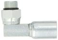 Eaton Weatherhead Coll-o-crimp 08u-r70 90 Degree Male Swivel Elbow Fitting Straight Thread O-ring Low Carbon Steel 1 2 Hose Id