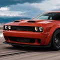 Auto Dynasty Led Drl Headlight Assembly For 2015-2023 Dodge Challenger Driver Left Side Black Housing Clear Lens Ch2502272 