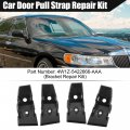X Autohaux 4 Pcs Car Door Pull Strap End Cap Repair Kit For Lincoln Town 6l V8 2003-2008 4w1z-5422666-aaa Inner Handle Interior