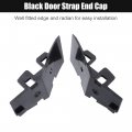 X Autohaux 4 Pcs Car Door Pull Strap End Cap Repair Kit For Lincoln Town 6l V8 2003-2008 4w1z-5422666-aaa Inner Handle Interior