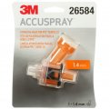 Accuspray Paint Spray Gun Nozzle Refills For Pps 2 0 1 4 Mm Orange Model 26584 Replacement Atomizing Heads Hvlp System Pack