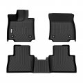Ikon Motorsports 3d Tpe Floor Mats For 2022-2024 Lexus Nx250 Nx350 Nx350h Nx450h All Weather Waterproof Anti-slip Liners Front