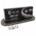 Niche Drive Sprocket Chain Combo For Kawasaki Ninja 250r Ex250 Front 14 Rear 51 Tooth 520v O-ring 106 Links