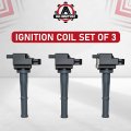 Ignition Coil Pack Set Of 3 Compatible With Tacoma 4runner Tundra T100 4l V6 Models Replaces Part 90919-02212 Years 95 96 97 98