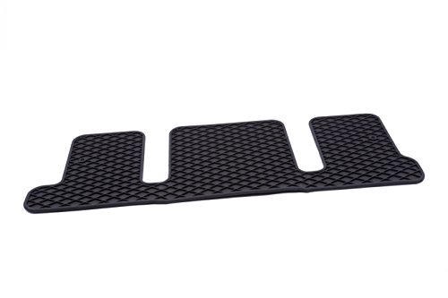 Gm Accessories 22890525 Third Row 1-piece All-weather Floor Mat In Ebony With Deep Rib