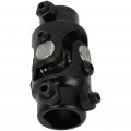 Ocpty Black Universal Steering U-joint Shaft 3 4-36 Spline X 1 Dd