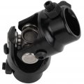 Ocpty Black Universal Steering U-joint Shaft 3 4-36 Spline X 1 Dd