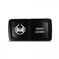 Ch4x4 Rocker Switch V2 Front Locker Symbol Horizontal -white Led