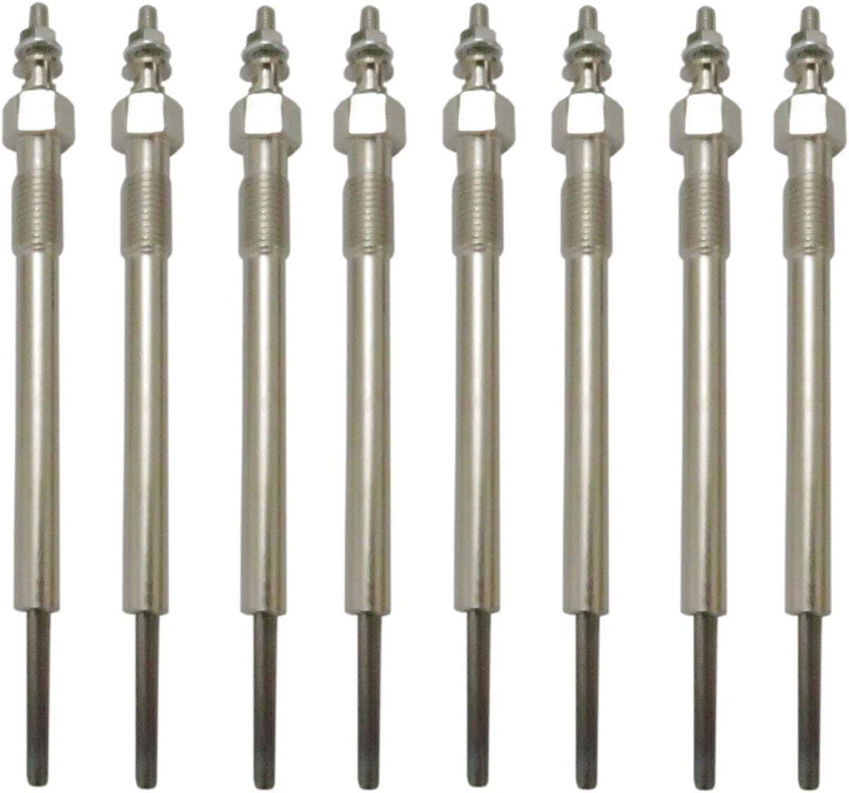 8pcs Glow Plug Repl 97364968 97326305 97226202 For Chevy G Mc 6 6l Duramax Lb7 Early Build Lly B-o S H 0250202134