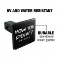Friends How You Doin Quote Tow Trailer Hitch Cover Plug Insert