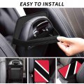 Seaeagle Flag Of Trinidad And Tobago Car Handrail Box Cushion Vehicle Center Console Armrest Cover Pad Soft Comfort Universal