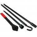 Red Hound Auto 1988-1998 For C K Lug Extension Ratchet Wrench Tire Tool Replacement Kit Jack 
