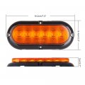 Ocpty 6led Side Marker Light 6pcs Amber Trailer Lamp Stop Turn Tail Fit For Boats Truck Pickups 12v Waterproof Signal