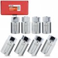 Abn Stud Extractor Set Broken Removal Socket 8-piece Sae Metric Remover A Puller Sockets