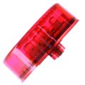 1 X 2 5a Round Red Trailer 13led Side Marker 5 Inch Clearance Lights For Truck Sealed Waterproof Prong Wire Pigtails 12v 