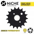 Niche Drive Sprocket Chain Combo For Suzuki Gsxr1000 Front 17 Rear 43 Tooth 530v O-ring 112 Links