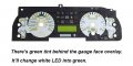 Hercoo White Led Light Bulbs For Instrument Gauge Cluster Speedometer Compatible With Ford F250 F350 Super Duty 2005 2006 2007