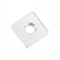 Uxcell Square Nuts M6x13mmx4mm Zinc-plated Metric Coarse Thread Assortment Kit 25 Pcs