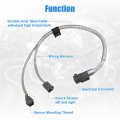X Autohaux Car Engine Ignition Knock Detonation Sensor 8961512090 With Sensors Wiring Harness Kit 8221907010 For Toyota Corolla