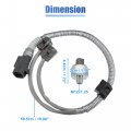 X Autohaux Car Engine Ignition Knock Detonation Sensor 8961512090 With Sensors Wiring Harness Kit 8221907010 For Toyota Corolla
