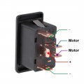 Uxcell Universal 5 Pin Car Window Switch Control Master Rockeres W Wiring Harness Momentary Glass Lifter Switch Dc 12v