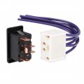 Uxcell Universal 5 Pin Car Window Switch Control Master Rockeres W Wiring Harness Momentary Glass Lifter Switch Dc 12v