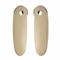 X Autohaux 1 Pair Car Front Seat Armrest Cover Replacement Fit For Lexus Rx350 Microfiber Leather Beige