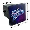 Blue Beetle Logo Tow Trailer Hitch Cover Plug Insert 2