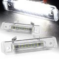 Eparts White 6000k 18-smd Led License Plate Tag Light Lamp For 1993-1996 Mercedes-benz S124 W124 E-class 1993-2001 R129 