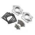 33 34 35 Mm Split Carbs Carburetors Intake Manifolds Kit For Yamaha Banshee 350 Yfz350 1987-2006