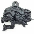 Smt-black Ghost Head Wind Horn Cover Compatible With 1992 And Up Side Mount Cowbell All V-rod S Led Light Motorcycle B00zzljdvq