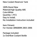 Topteng Radiator Coolant Overflow Tank Reserve Bottle For Honda Cbr600rr 03-06