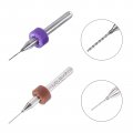Uxcell Micro Pcb Drill Bit Set 1 8 3 175mm Shank 0 5mm 7mm Tungsten Carbide Tip Cnc Engraving Print Circuit Board Drilling