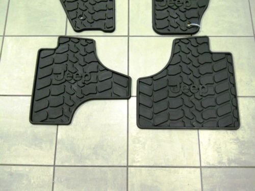 Genuine Jeep Accessories 82212591 Slate Gray Winter Floor Mat