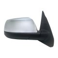 Passenger Side Mirror For 2014 To 2021 Toyota Tundra Power Adjusted Heated Glass Manual Fold Chrome Cover 5 Pin Connector Right 