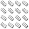 16pcs 304 Stainless Steel Spacer 2 Od X 1 4 Id 13 16 Length 12x6x20mm Screw Standoff Bushing Plain Finish Unthreaded Round 