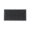 Front License Plate Bracket For Land Rover Range Velar 2018 2019 2020 2021 2022 Replacement Ro1068107 Lr098568 Black Plastic 