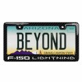 Ipick Image Compatible With Ford F-150 Lightning Real Carbon Fiber Finish Abs Plastic License Plate Frame