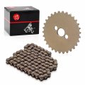 Camshaft Sprocket 30t Cam Timing Chain 90l For Honda Xr100 Xr100r Crf100f Xl100s Nsf100 14321-436-000 14321-kn4-a60