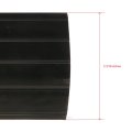 The Rop Shop Universal 16 Black Durable Rubber Garage Door Threshold Weatherstripping Seal