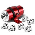 Dna Red An6 An8 An10 Billet Aluminum Inline Fuel Filter Bracket 